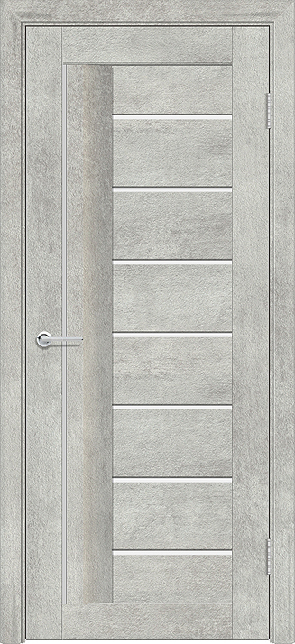 Дверь Экостиль 17 бетон серый