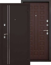 Дверь входная Рондо Термо, цвет орех