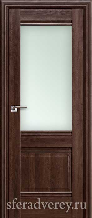 Орех Сиена фотография двери со стеклом Профиль дорс серии х2