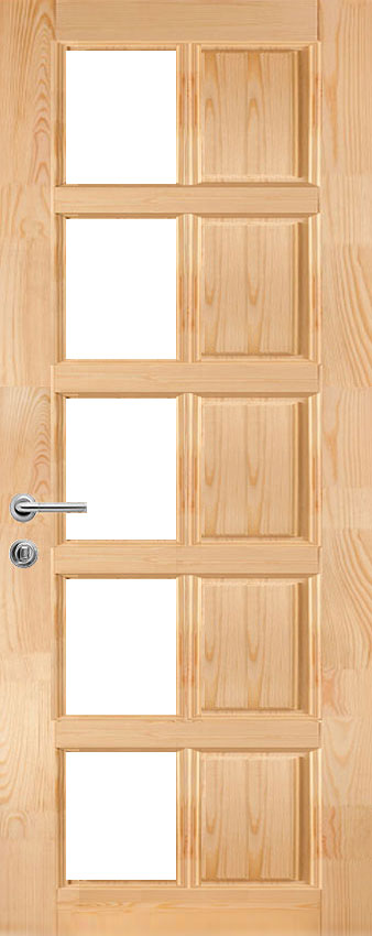 Межкомнатная дверь, массив сосны ДК 5-5