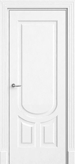 Белая дверь Уно, глухое полотно