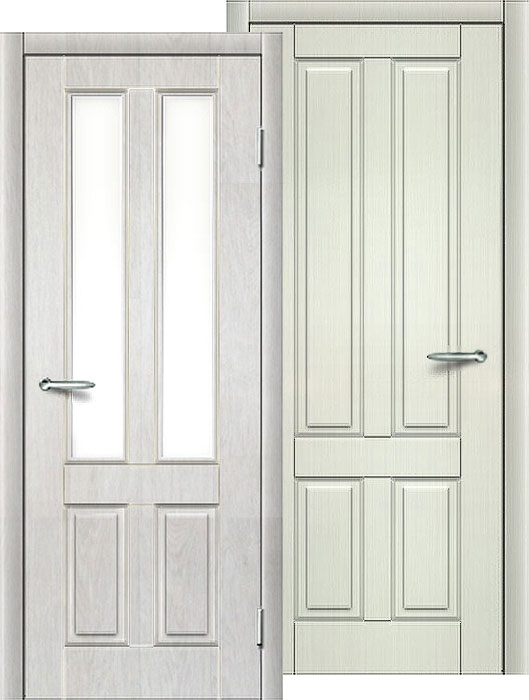 фотография двери К4 в цвете сосна белая