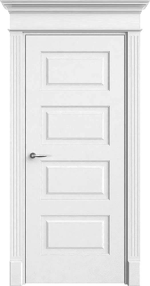 Белая межкомнатная дверь Офрам
